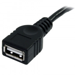 StarTech.com 3 ft Black USB Extension Cable A to A