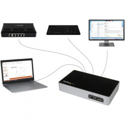 StarTech.com DVI Docking Station for Laptops - USB 3