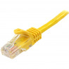 StarTech.com 1mYellowSnaglessUTPCat5ePatchCable