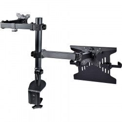 StarTech.com Monitor Arm with Laptop Tray Adjustable