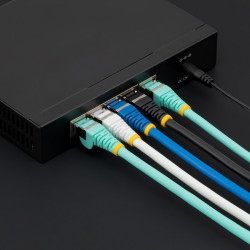 StarTech.com 5m LSZH CAT6a Ethernet Cable - Blue