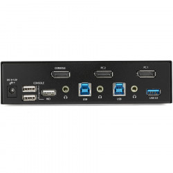 StarTech.com KVM Switch - 2 Port - DP 4K60 - USB 3.0