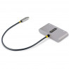 StarTech.com 3-Port USB-C Hub with Ethernet Portable