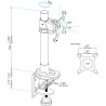 StarTech.com Height Adjustable Monitor Arm