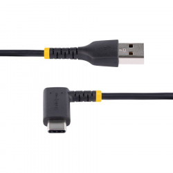 StarTech.com 1ft USB A to C Charging Cable Angled