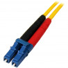StarTech.com 1m SM Duplex Fiber Patch Cable LC to LC