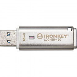 KINGSTON 64GB USB 3.2 IronKey Locker+ 50 AES USB