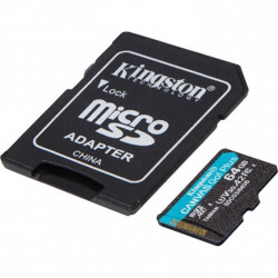 KINGSTON 64GB MSDXC CANVAS GO PLUS 170R
