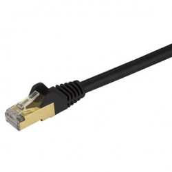 StarTech.com 3 FT SHIELDED CAT6A PATCH CABLE - BLACK