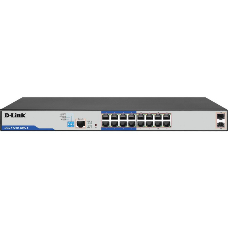 D-LINK 18-PORT GIGABIT WEBSMART POE+ SWITCH