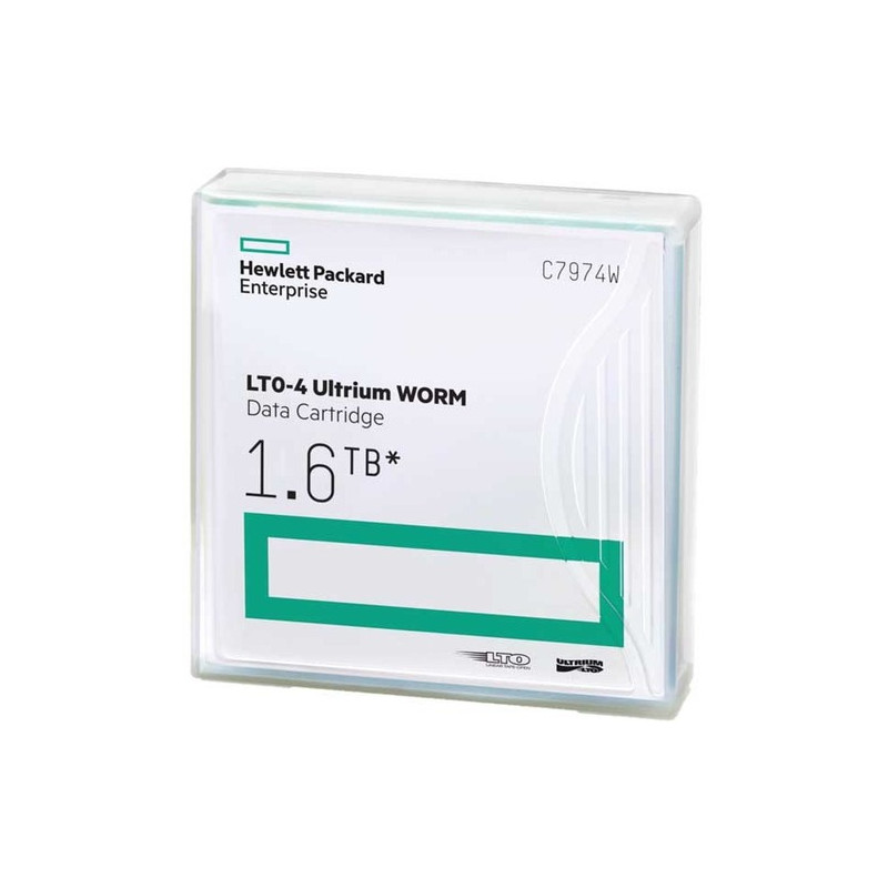 Hewlett Packard Enterprise HP LTO4 Ultrium 800GB/1.6TB WORM Data Ca