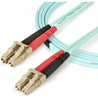 StarTech.com 1m Aqua MM 50/125 OM4 Fiber Optic Cable