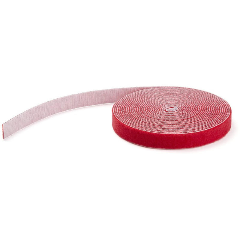 StarTech.com Cable - Hook and Loop - 7.6 m - Red