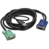 APC Integrated Rack LCD/KVM USB Cable -
