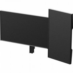 ATDEC DUAL DYNAMIC DESK MOUNT BLACK