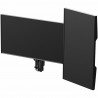 ATDEC DUAL DYNAMIC DESK MOUNT BLACK