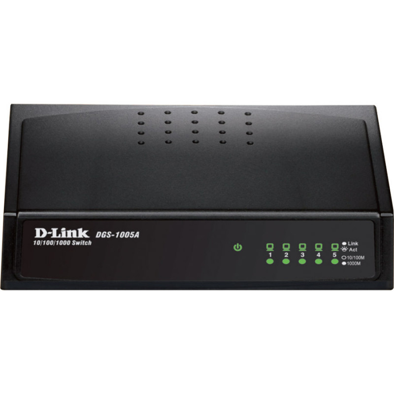 D-LINK Unmanaged 5-Port 10/100/1000BASE-T Switc