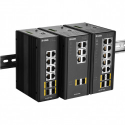 D-LINK 8 Port L2 Managed Switch with 6 x 10/100