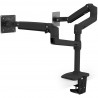 ERGOTRON LX DUAL STACKING ARM NO GROMMET MOUNT