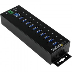 StarTech.com 10 Port Industrial USB 3.0 Hub - Metal