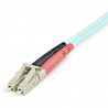 StarTech.com 1m 10 Gb Aqua MM Fiber Patch Cable LC/LC