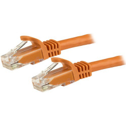 StarTech.com 15m Orange Snagless Cat6 UTP Patch Cable