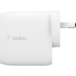 BELKIN DUAL USB-A WALL CHRGR 24W + LIGHTNG CBL