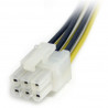StarTech.com 6in PCIe Power Splitter Cable
