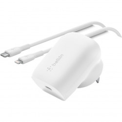 BELKIN 30W WALL CHARGER PPS + USB-C TO LTNG CBL