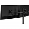 ATDEC DUAL ARM DESKTOP MONITOR MOUNT-BLACK