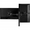 ATDEC DUAL ARM DESKTOP MONITOR MOUNT-BLACK