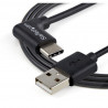StarTech.com 1m USB to USB C Cable Right Angle USB 2