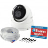 SWANN 1080P DOME CAMERA PIR MOTION SENSOR WHT