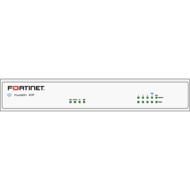 FORTINET FortiWiFi-40F Hardware plus 1 Year Forti