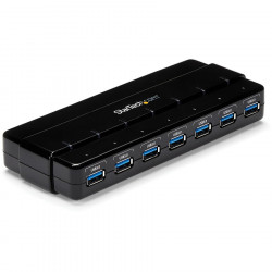 StarTech.com 7 Port SuperSpeed USB 3.0 Hub w/ Adapter
