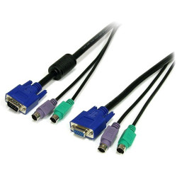 StarTech.com 6 ft 3-in-1 PS/2 KVM Cable