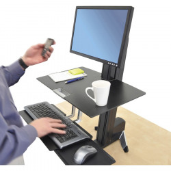 ERGOTRON WORKFIT S SINGLE HD WITH WORKSURFACE