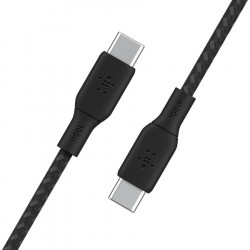 BELKIN 100w USB-C to USB-C Braided Cable 2M Bla
