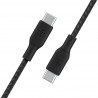 BELKIN 100w USB-C to USB-C Braided Cable 2M Bla