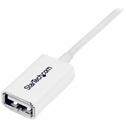 StarTech.com 3m White USB 2.0 Extension Cable - M/F.
