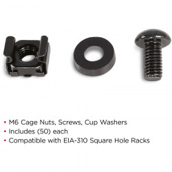 CyberPower M6 CAGE NUT AND SCREW HARDWARE (M6)