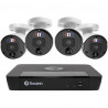 SWANN 12MP NVR/2TB HDD/8CH NVR/4X BULLET CAM