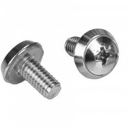 StarTech.com 100 Pkg M6 Mounting Screws and Cage Nuts