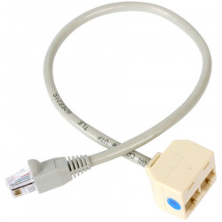 StarTech.com 2-to-1 RJ45 Splitter Cable Adapter - F/M