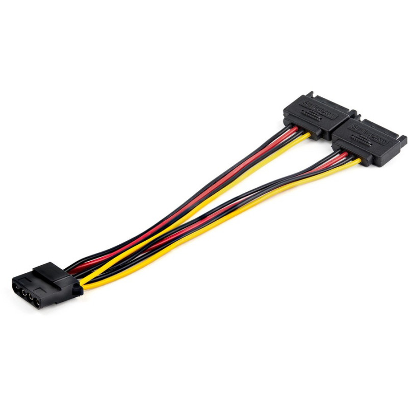 StarTech.com Dual SATA Power to 4-pin Molex Power Ada