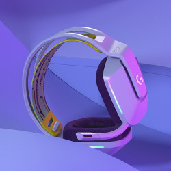 LOGITECH G733 LIGHTSPEED RGB HEADSET - LILAC