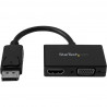 StarTech.com Travel A/V adapter: DP to VGA / HDMI