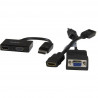 StarTech.com Travel A/V adapter: DP to VGA / HDMI