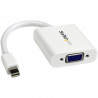 StarTech.com Mini DisplayPort to VGA Adapter - White