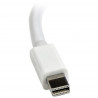 StarTech.com Mini DisplayPort to VGA Adapter - White